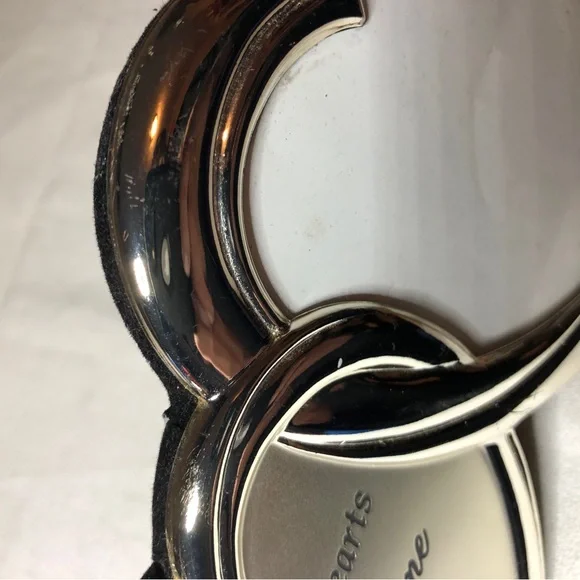 Silver Heart-Shaped Double Photo Frame - Picture 4 of 11